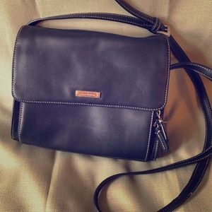 Liz Claiborne Black Leather Purse